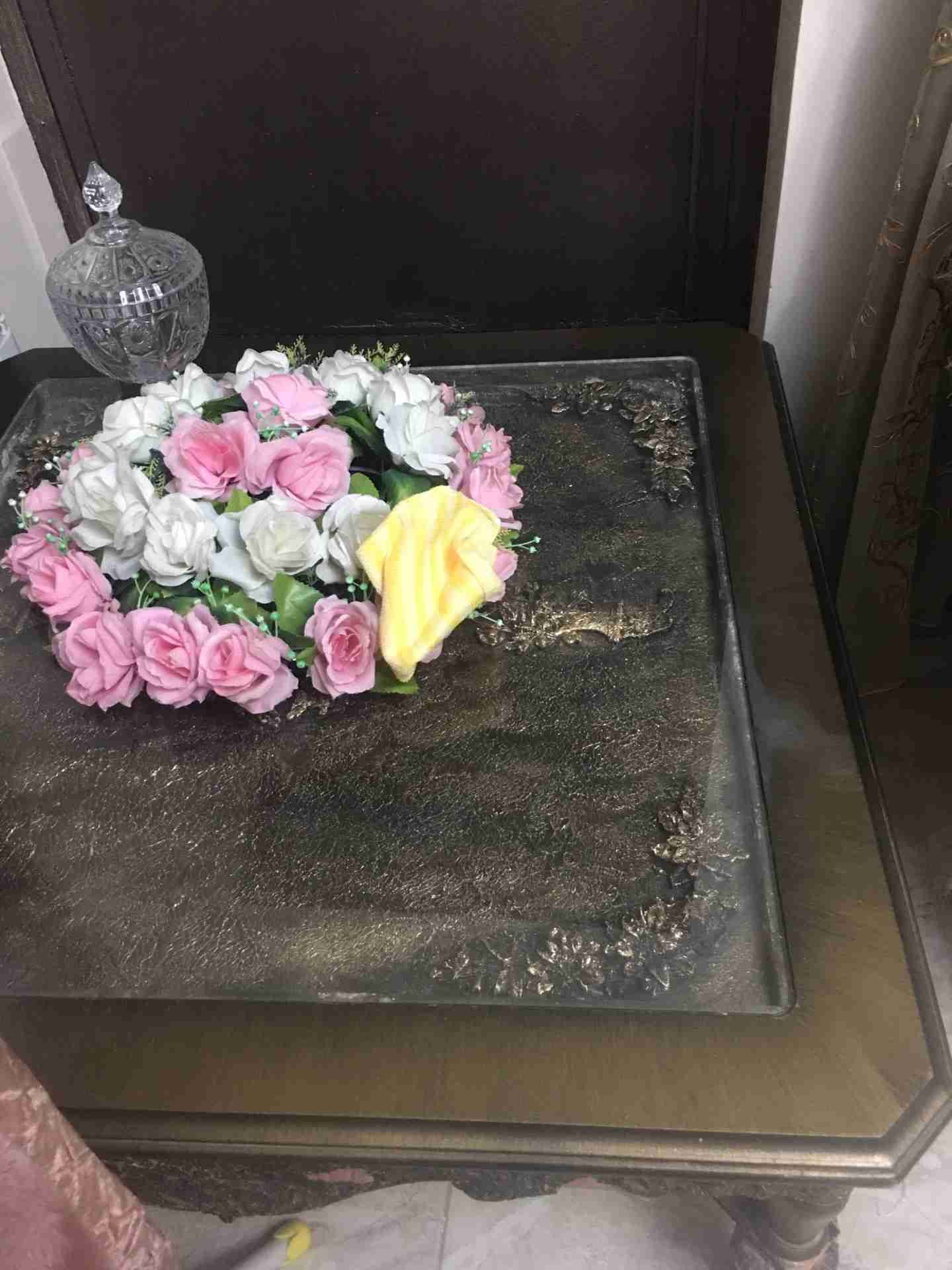 طقم ضيوف زيتي وبيج راقي جدا كإنو جديد
لا تنسَ أنك شاهدت هذا الإعلان في عنكبوت
طقم ضيوف كامل م...