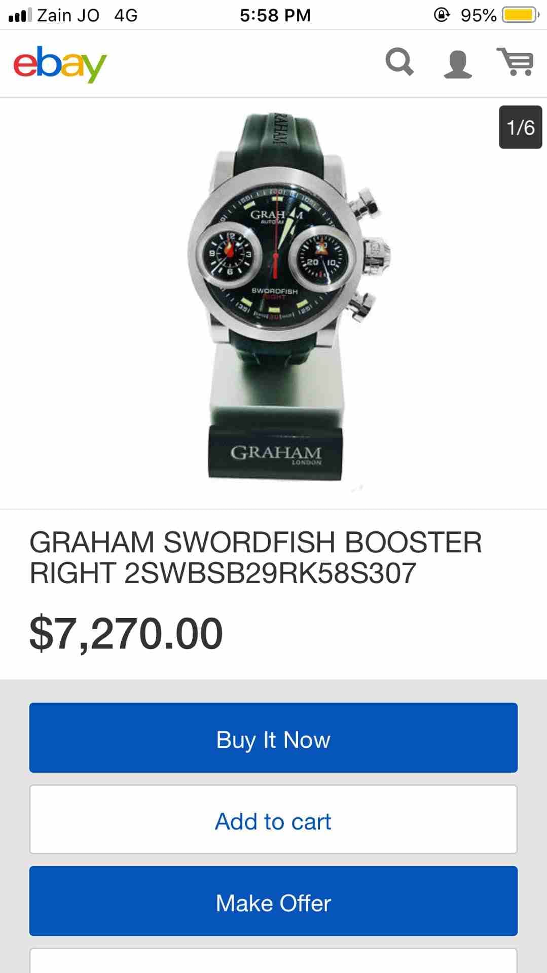 ساعة graham automatic اصلية 100%
لا تنسَ أنك شاهدت هذا الإعلان في عنكبوت
ساعة جراهام سويسرية اصلي...