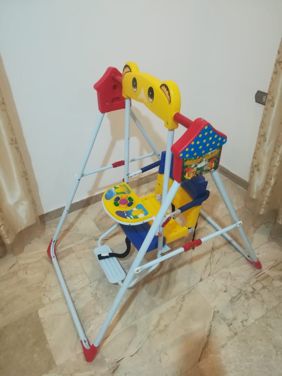 مرجيحه اطفال
لا تنسَ أنك شاهدت هذا الإعلان في عنكبوت
مرجيحه اطفال تحمل حتى وزن 15 كيلو
جديده...