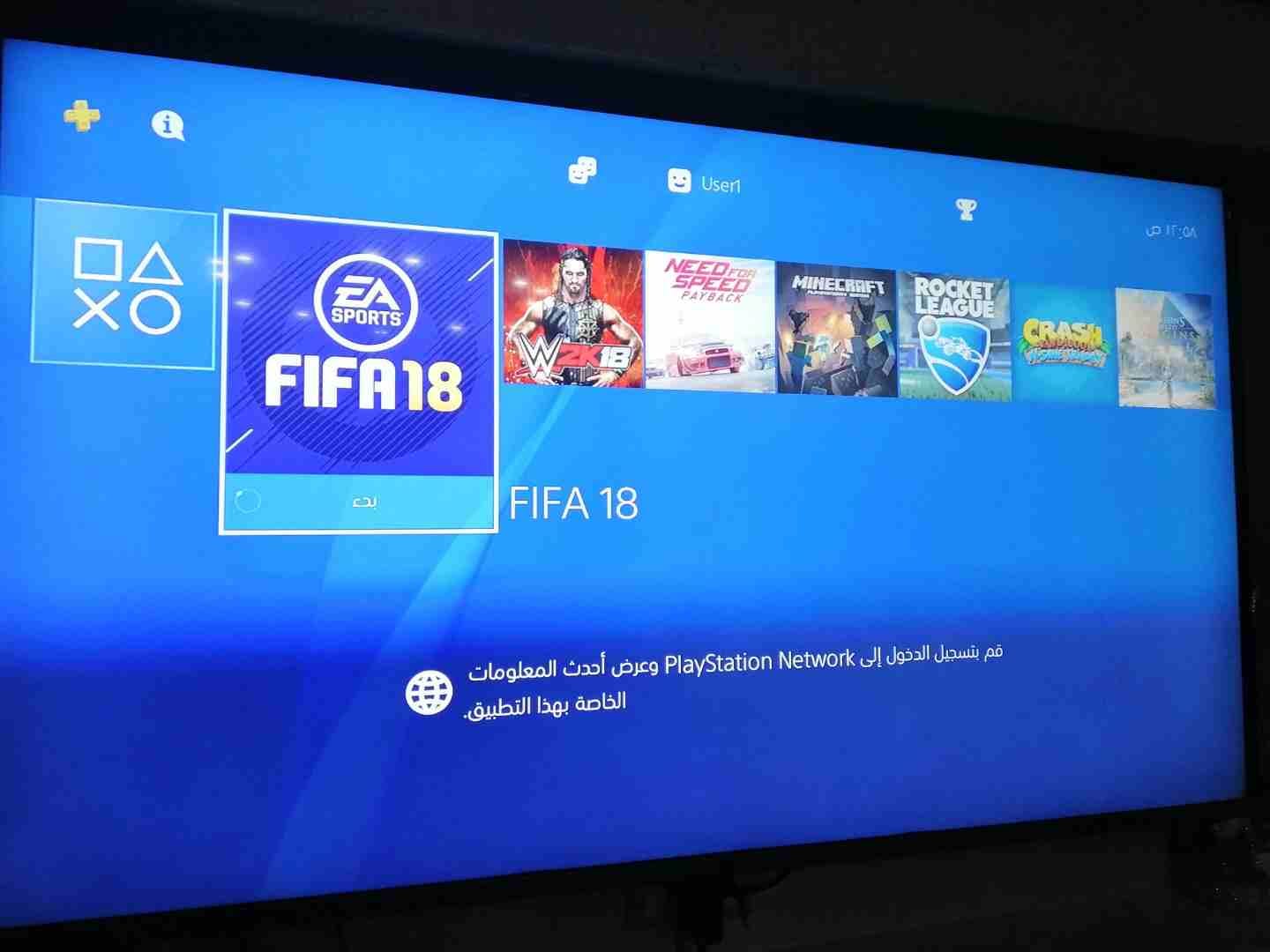 قابل للتفاوض بليستيشن 4 سليم معدل عليه 13 لعبة من ضمنهم فيفا 18 و بيس 18مستتعمل لفترة قصيرة .
لا تنسَ أنك شاهدت هذا الإعلان في عنكبوت...