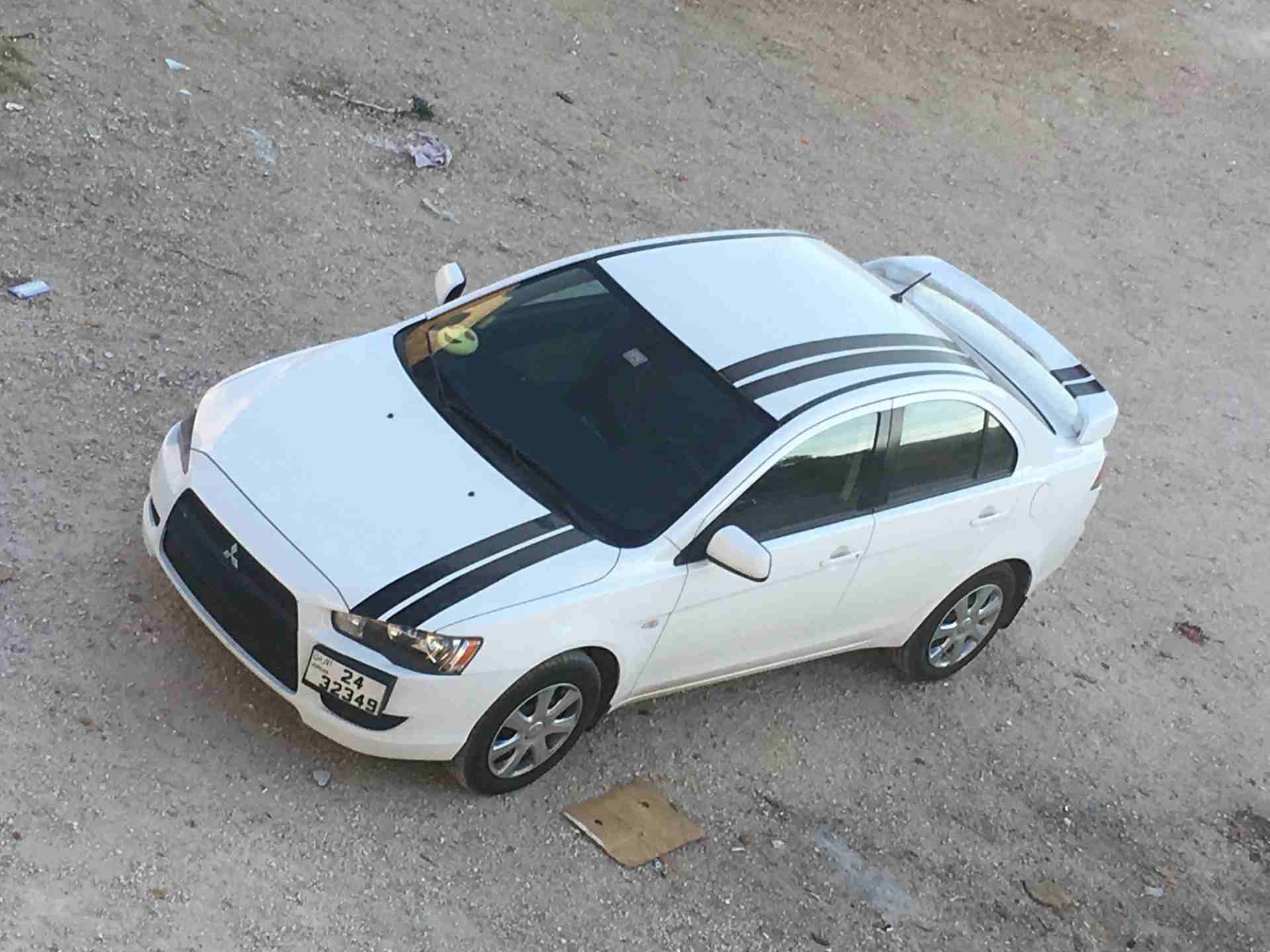 ميتسوبيشي لانسر 2013 EX لون ابيض
لا تنسَ أنك شاهدت هذا الإعلان في عنكبوت
اول اشي نكسب الصلاة عال...