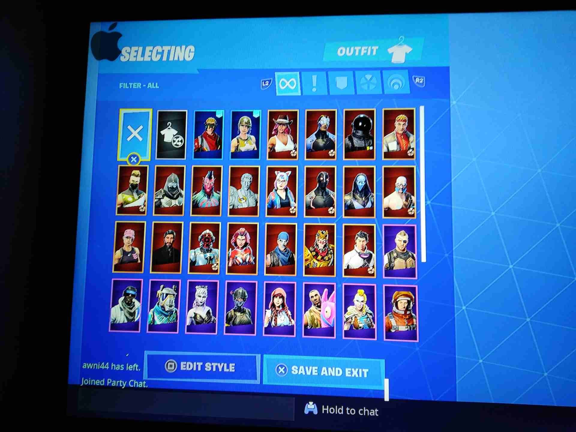 حساب فورت نايت
لا تنسَ أنك شاهدت هذا الإعلان في عنكبوت
الحساب للبيع في 100 دينار وجه لوجه ما عليه...