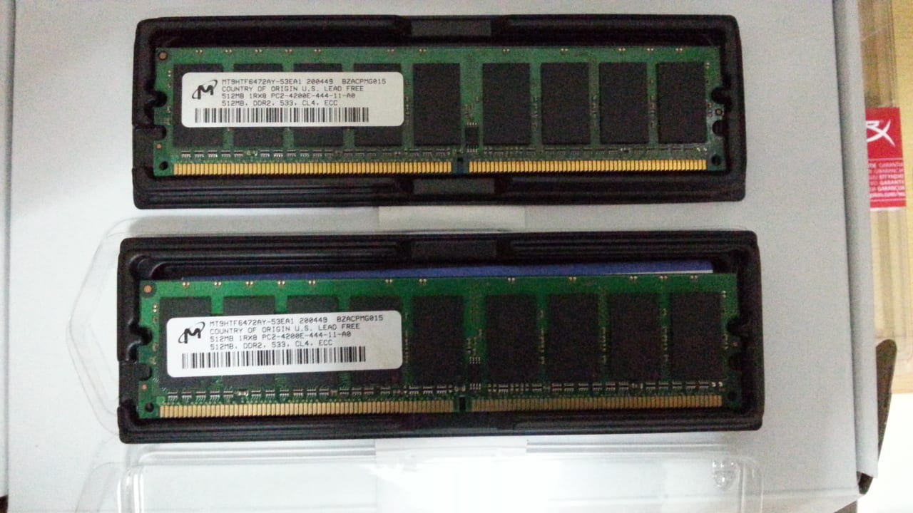 DDR2, DDR3 ECC Non-ECC PC & Laptop RAM (Great condition)
لا تنسَ أنك شاهدت هذا الإعلان في عنكبوت...