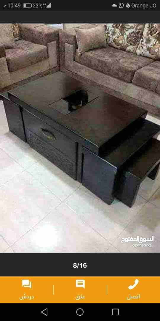طاولات وسط 5قطع خشب ماليزي قشرةبلوط مكفول بسعر35دنيارشمل توصل
لا تنسَ أنك شاهدت هذا الإعلان في عنكبوت...