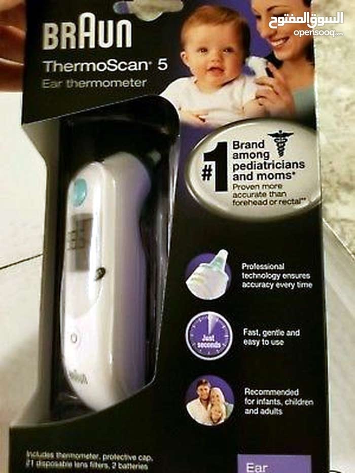 ميزان حرارة براون الأصلي للأذن Braun Thermoscan Model 5
لا تنسَ أنك شاهدت هذا الإعلان في عنكبوت...