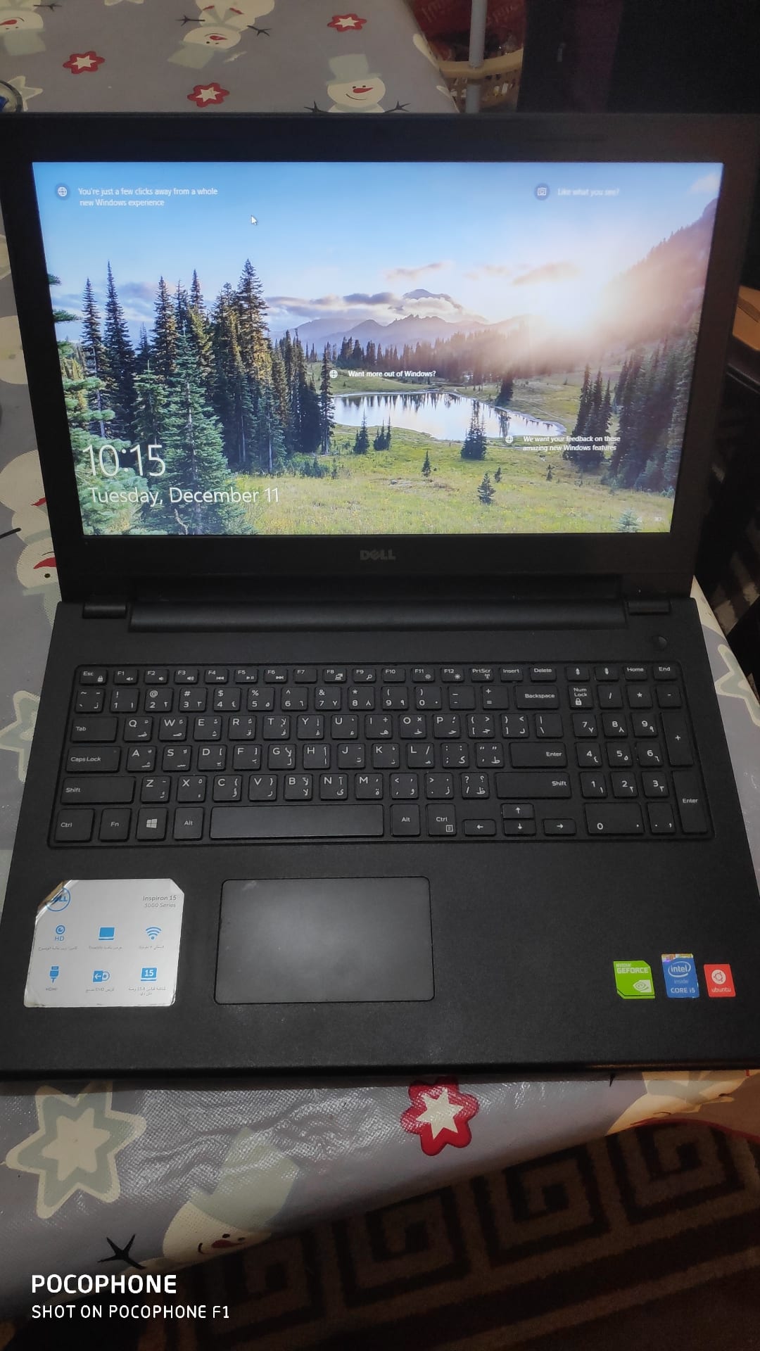 لابتوب dell للبيع نضيف جدا
لا تنسَ أنك شاهدت هذا الإعلان في عنكبوت
مواصفات الجهاز
Core i5 ال...