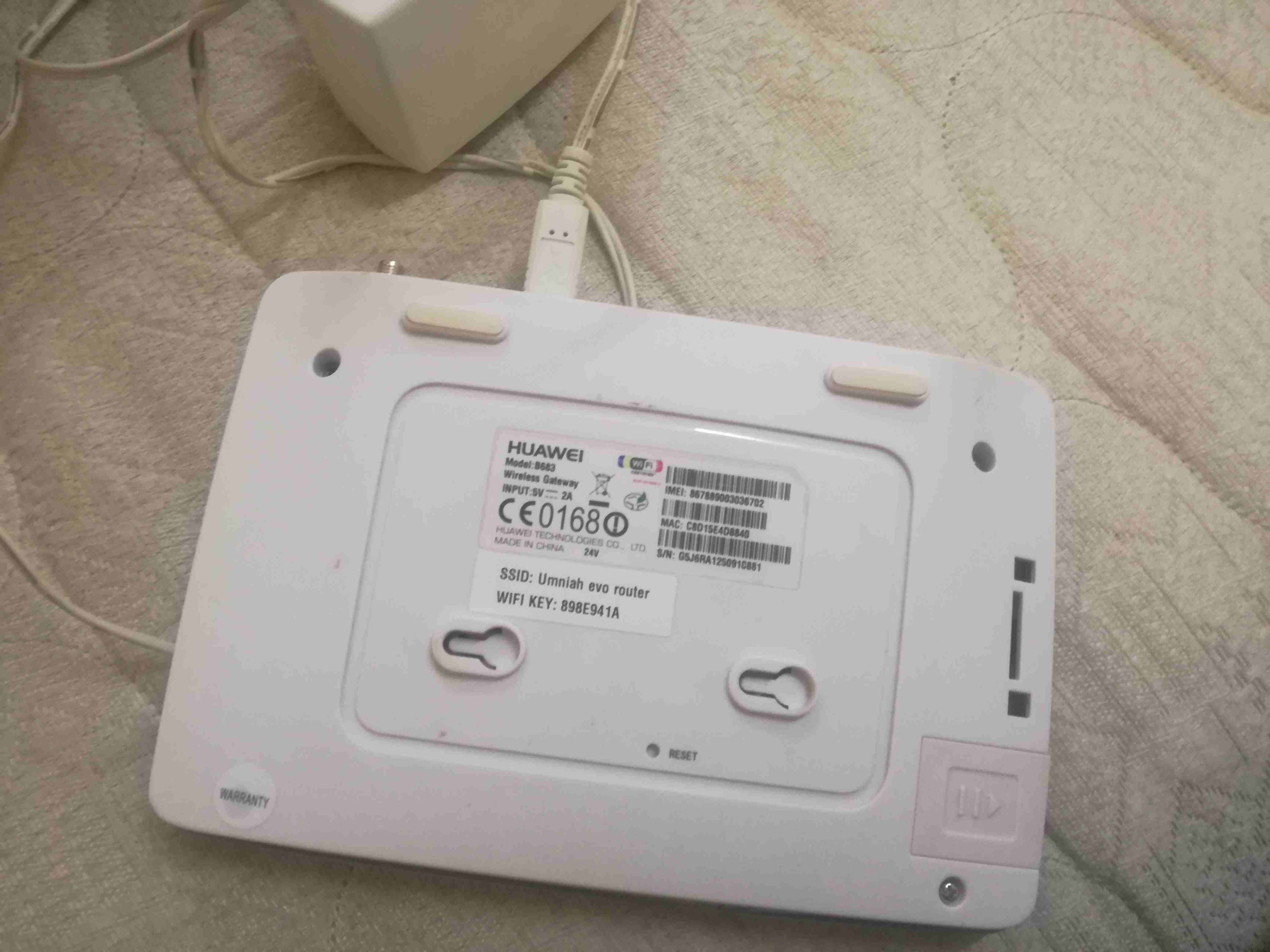 جهاز راوتر امنية 3G بحالة الوكالة استعمال خفيف جدا
لا تنسَ أنك شاهدت هذا الإعلان في عنكبوت
بسم ال...
