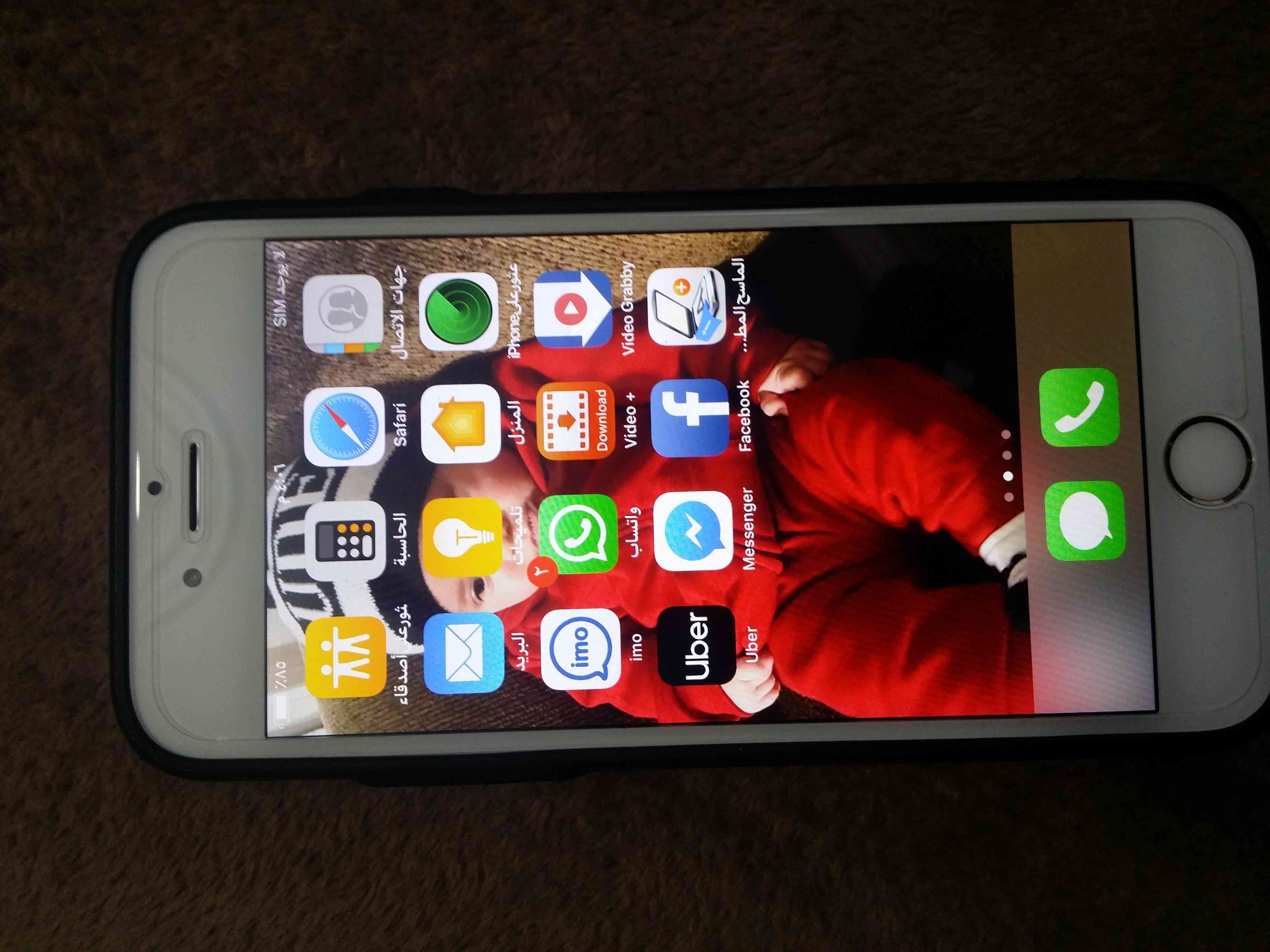 اي فون 6s
لا تنسَ أنك شاهدت هذا الإعلان في عنكبوت
اي فون 6s مستعمل بحاله جيده
بس البصمه لاتع...