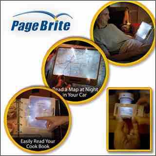 العدسة المضيئة لتكبير الخط عند القراءة Page Brite
لا تنسَ أنك شاهدت هذا الإعلان في عنكبوت
مصباح و...