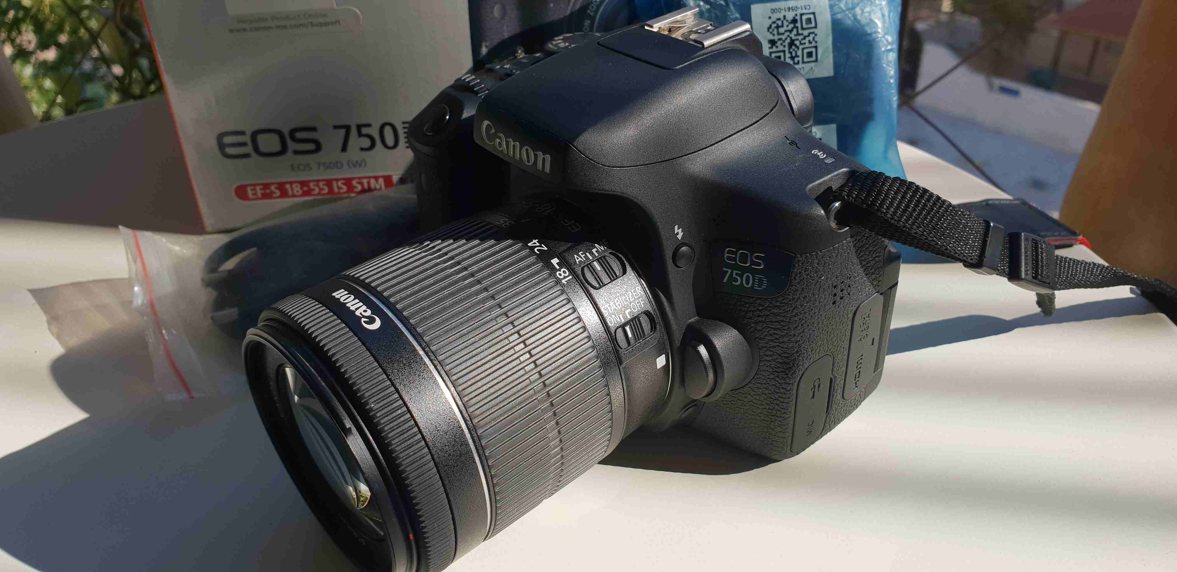كاميرا كانون 750d وكالة مع كرتونة وكامل الاغراض مع عدسة 18-55mm stm
لا تنسَ أنك شاهدت هذا الإعلان في عنكبوت...