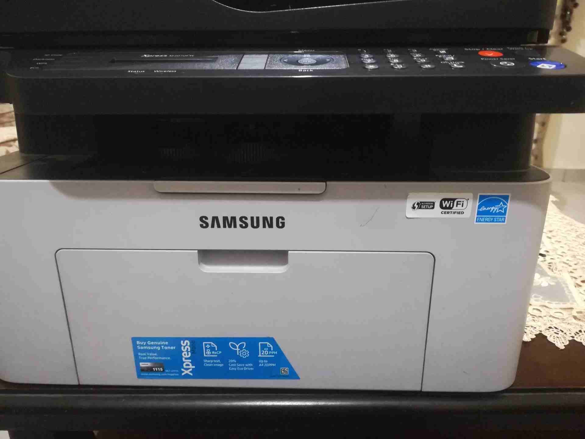 طابعة 5in1 sumsung Xpress M2070FWifi
لا تنسَ أنك شاهدت هذا الإعلان في عنكبوت
طابعة 5in1 قوية وعمل...