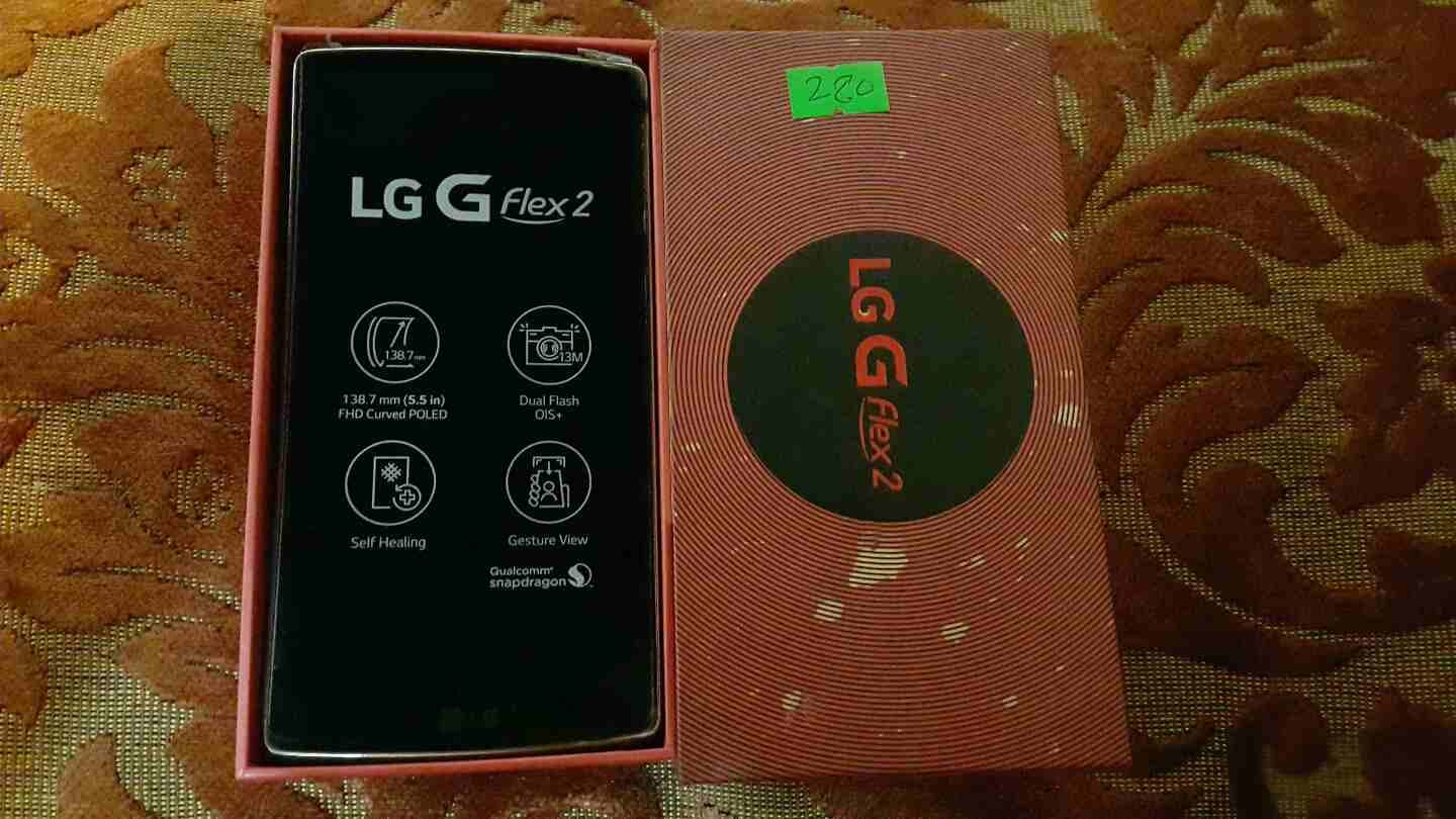 Lg Flex 2
لا تنسَ أنك شاهدت هذا الإعلان في عنكبوت
للبيع جهاز lg flex 2 جديد
بشاشه Curved P-OLED...