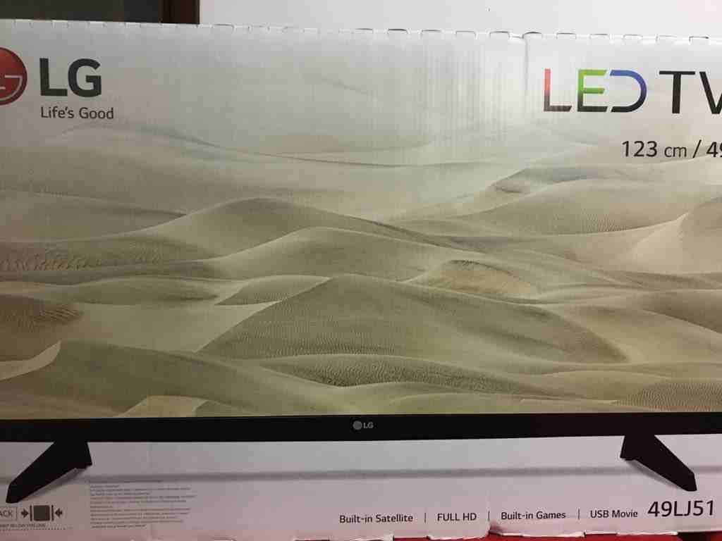 شاشة 49 LG FHD LED جديدة بالكرتونة بسعرمغري والله يبارك لصاحب النصيب
لا تنسَ أنك شاهدت هذا الإعلان في عنكبوت...