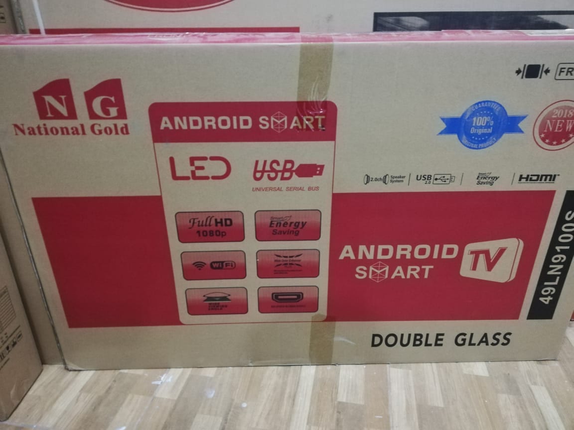 اقوى عرض شاشة ناشونال جولد 49" سمارت 4k ضد الكسر فقط ب 230.00
لا تنسَ أنك شاهدت هذا الإعلان في عنكبوت...