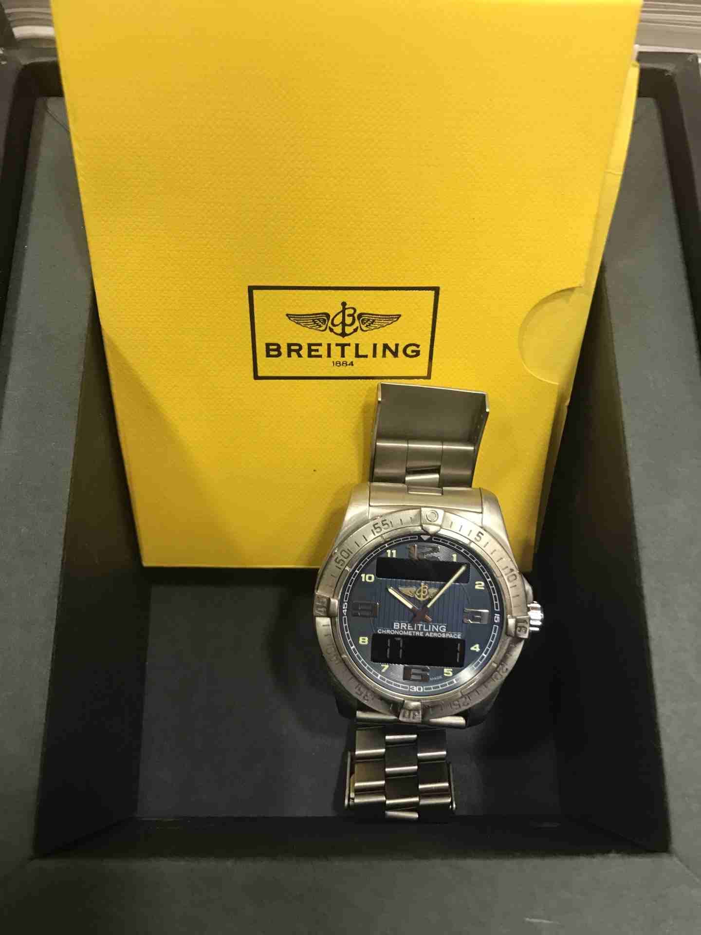 Breitling
لا تنسَ أنك شاهدت هذا الإعلان في عنكبوت
بحالة الوكاله
جميع أغراضها موجوده
سعر : 2600...