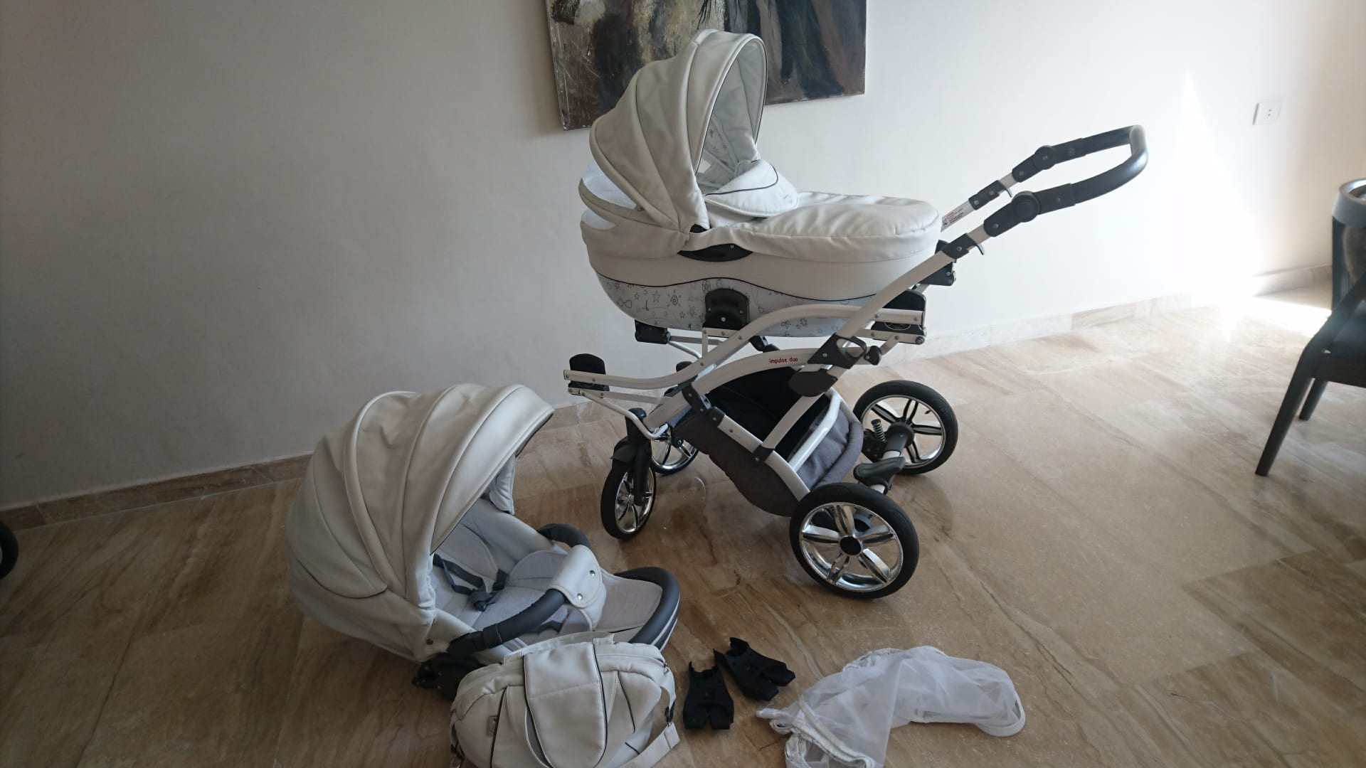 junama Stroller 2015 made in Poland excellent condition
لا تنسَ أنك شاهدت هذا الإعلان في عنكبوت...
