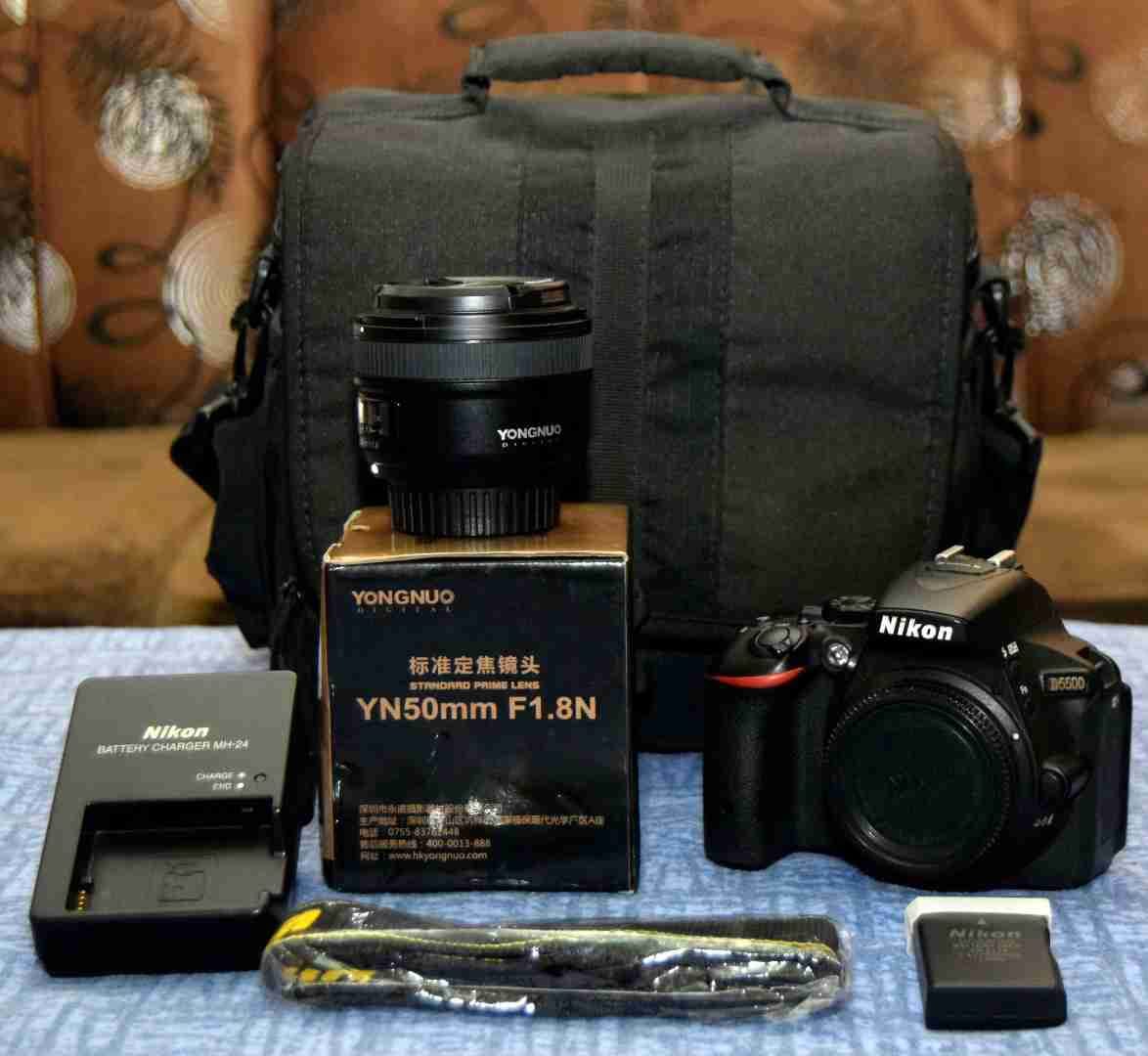 NIKON D5500 YOUNG 50MM 1.8 AF NEW
لا تنسَ أنك شاهدت هذا الإعلان في عنكبوت
الكاميرا و العدسة...