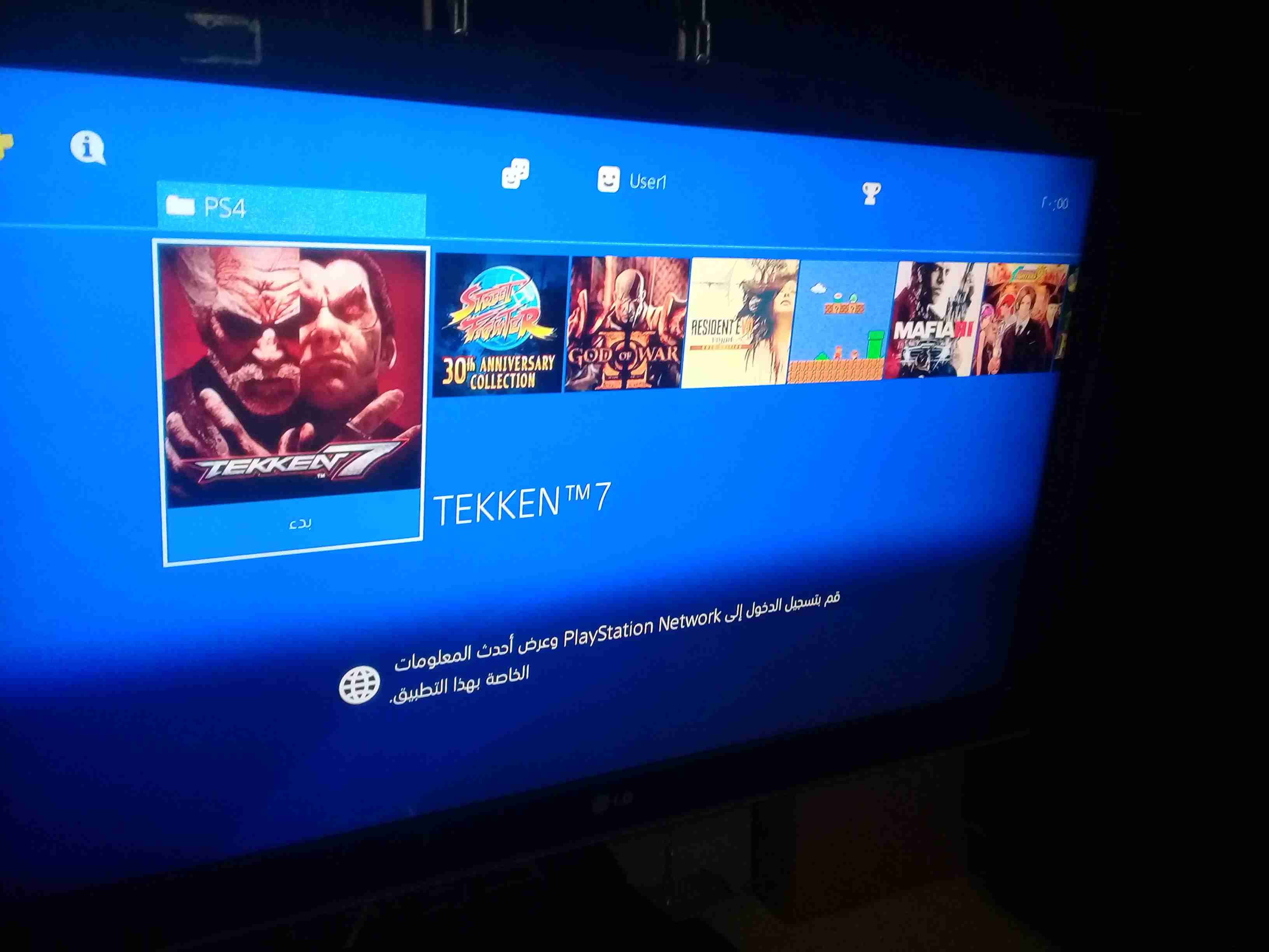 بلايستيشن 4 مهكرة للبيع
لا تنسَ أنك شاهدت هذا الإعلان في عنكبوت
1500 جيجا نازل عليها 45 لعبة...