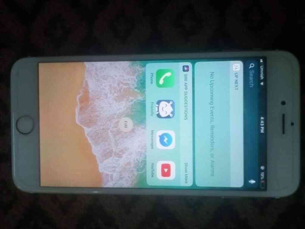 ايفون 6s بلس بحالة الوكالة *مكفول*
لا تنسَ أنك شاهدت هذا الإعلان في عنكبوت
16G
لون قولد روز...