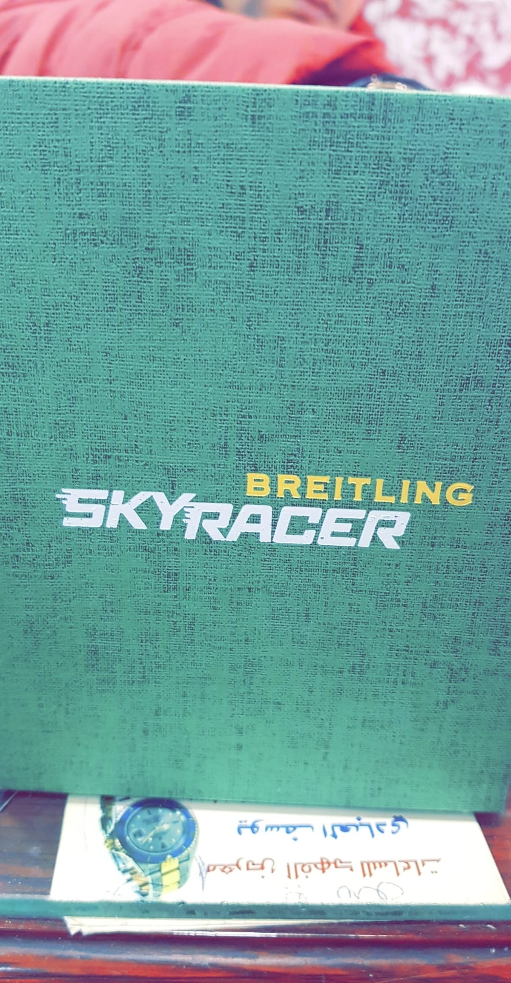 BREITLING SKY RACER
لا تنسَ أنك شاهدت هذا الإعلان في عنكبوت
موديل 2018
فايبر كاربون
جديده غير...