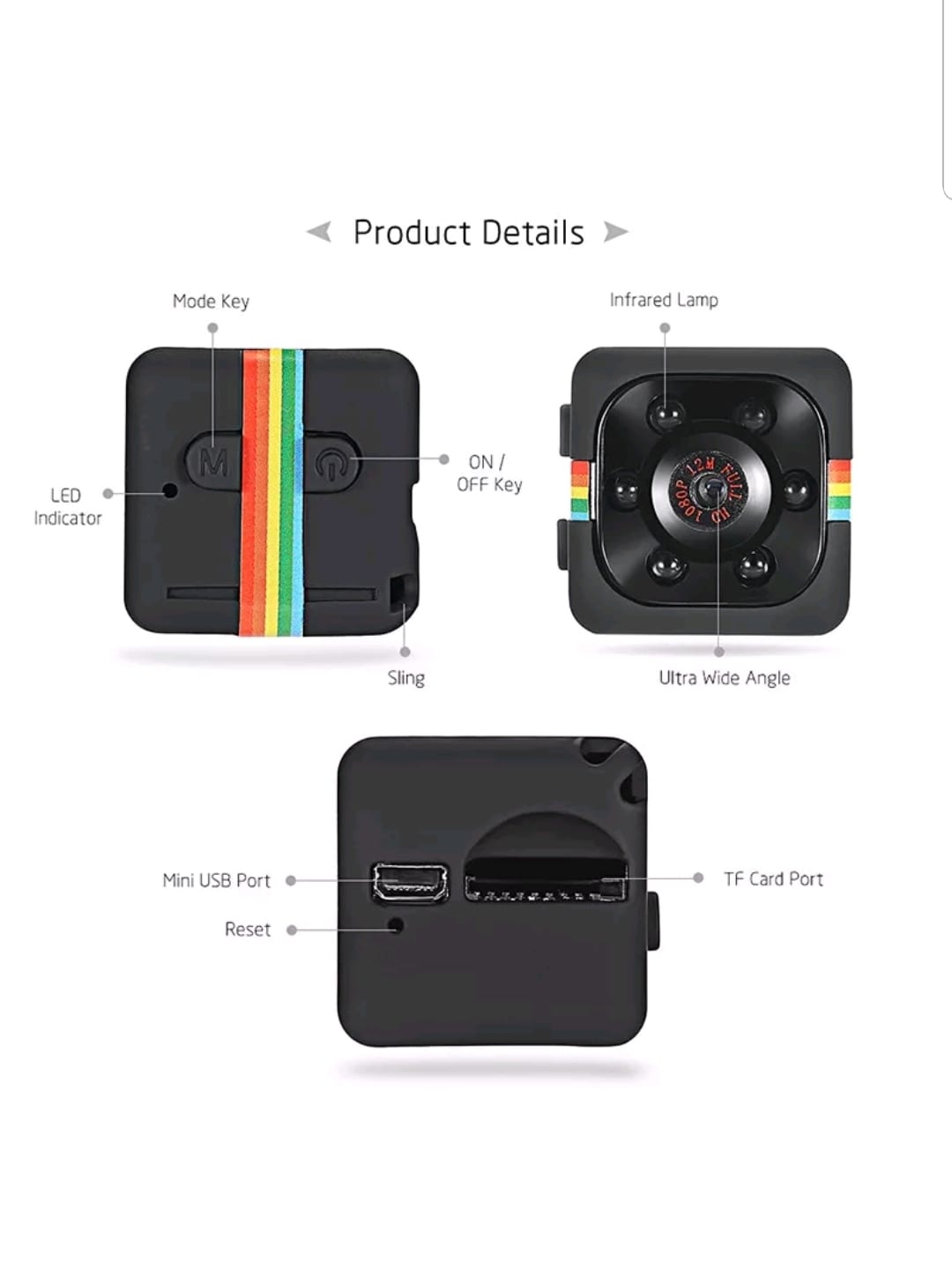 MINI SPORT Camera 1080p HD
لا تنسَ أنك شاهدت هذا الإعلان في عنكبوت
MINI Camera 1080p HD sport...
