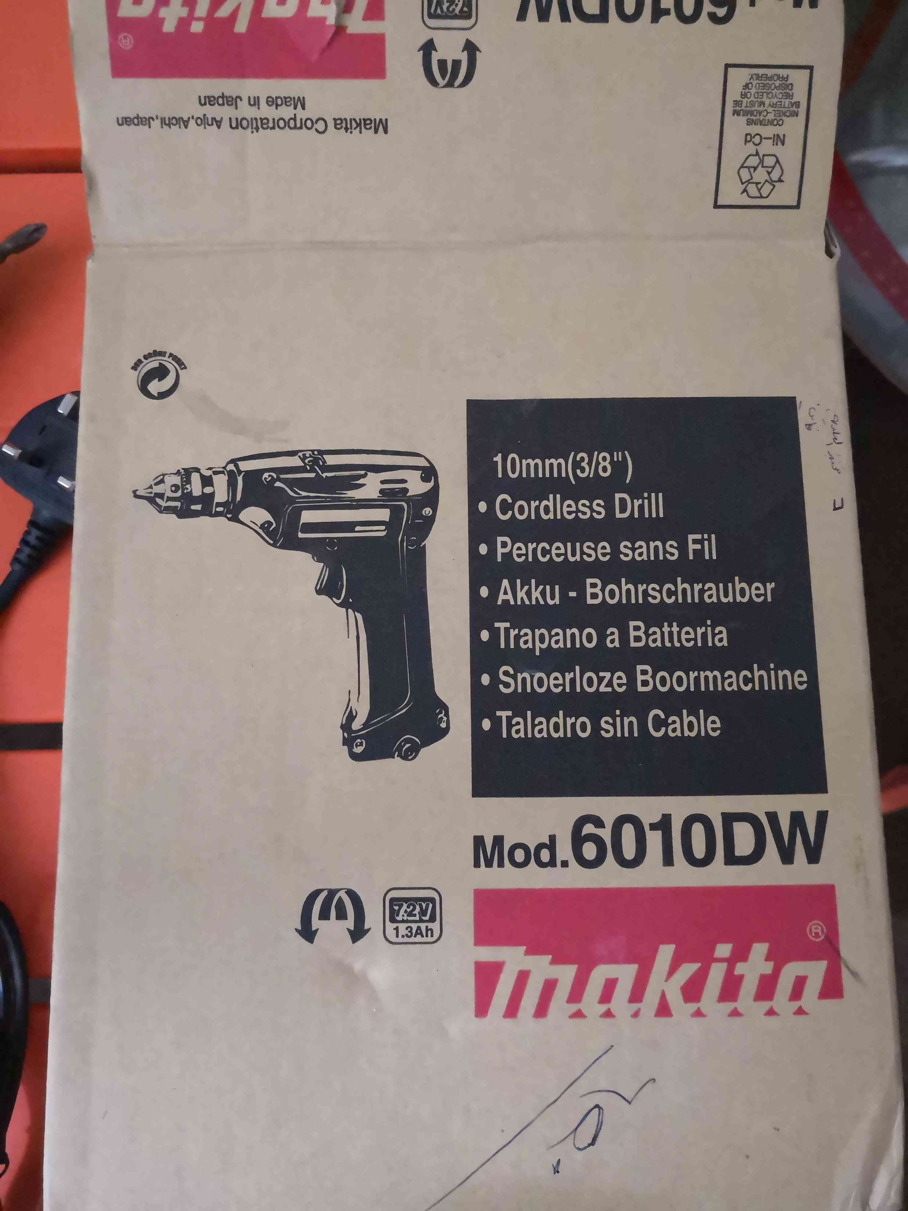 درل شحن MAKITA 6010 بحالة الوكالة
لا تنسَ أنك شاهدت هذا الإعلان في عنكبوت
درل شحن MAKITA 6010...
