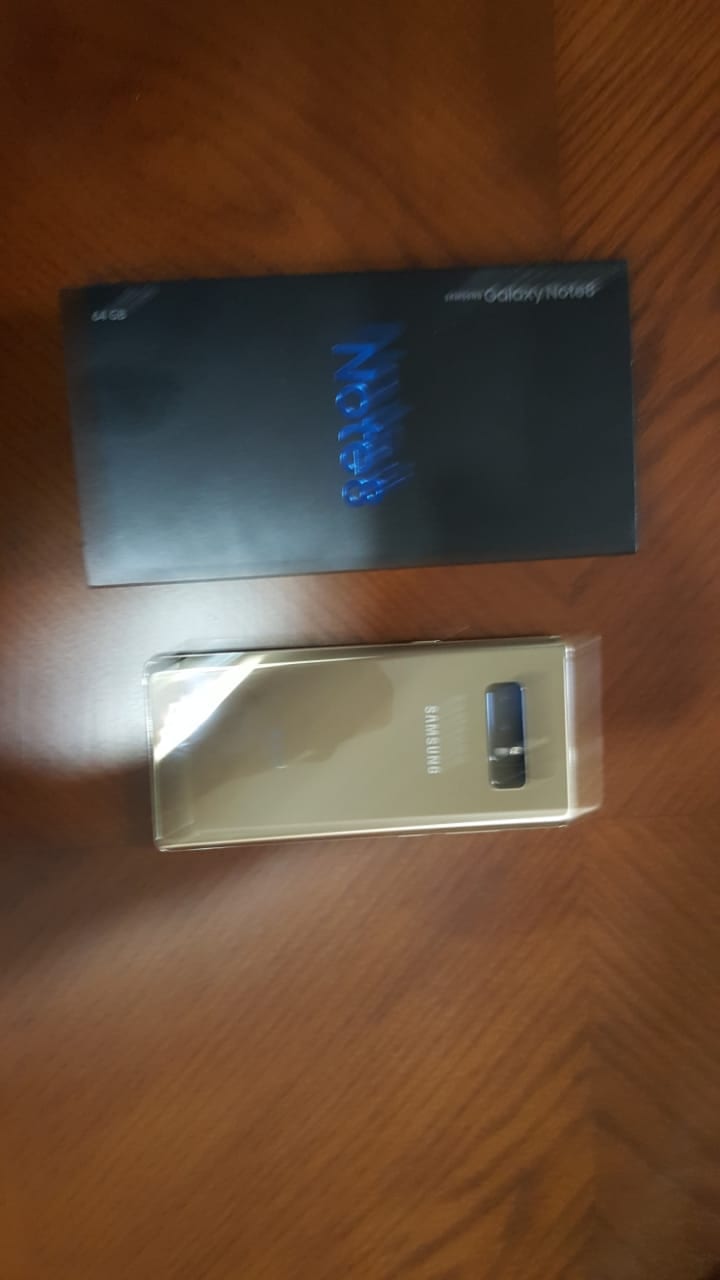 note 8 gold 64gb used for 1 month bci warranty
لا تنسَ أنك شاهدت هذا الإعلان في عنكبوت
التلفو...
