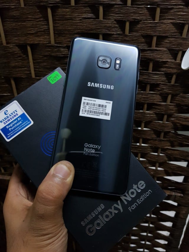 سامسونج نوت فان Note FE Fan Editon 64GB جديد الكرتونة مجلتنة
لا تنسَ أنك شاهدت هذا الإعلان في عنكبوت...