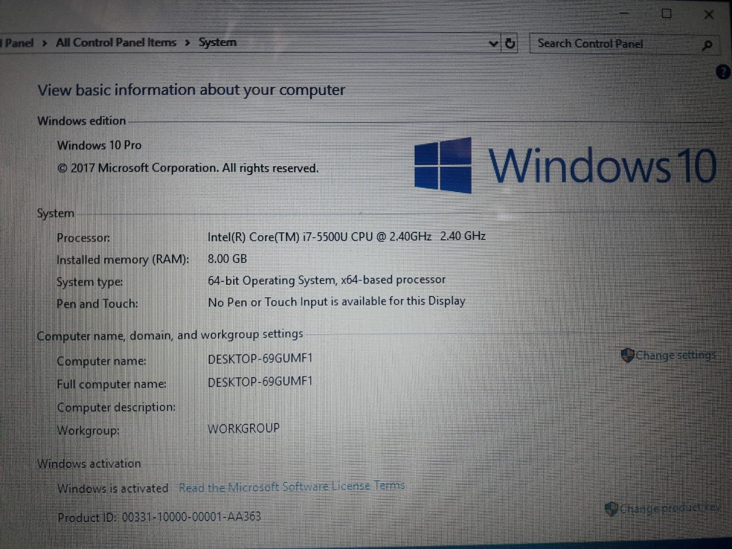 لابتوب ديل core i7 بحالة الوكالة جيل خامس كرت شاشة خارجي
لا تنسَ أنك شاهدت هذا الإعلان في عنكبوت...