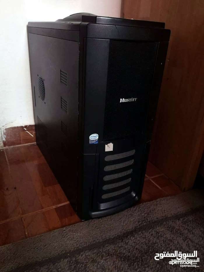 case Core 2 quad, 8gb ram, 320hdd,power 450w
بسعر مغري
لا تنسَ أنك شاهدت هذا الإعلان في عنكبوت...