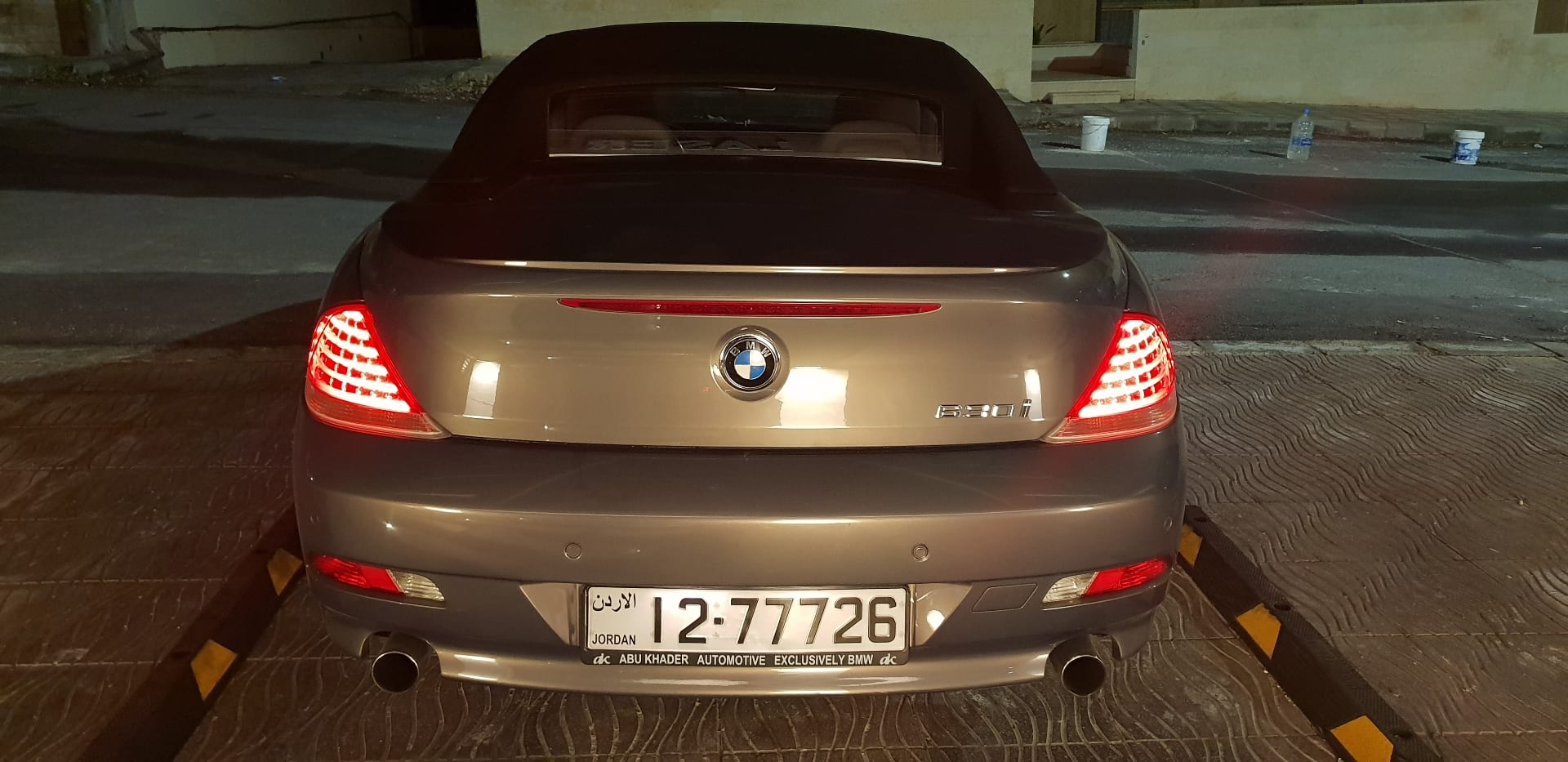 bmw 630 موديل 2007 صيانة وكالة
لا تنسَ أنك شاهدت هذا الإعلان في عنكبوت
للبيع bmw 630 مودي...
