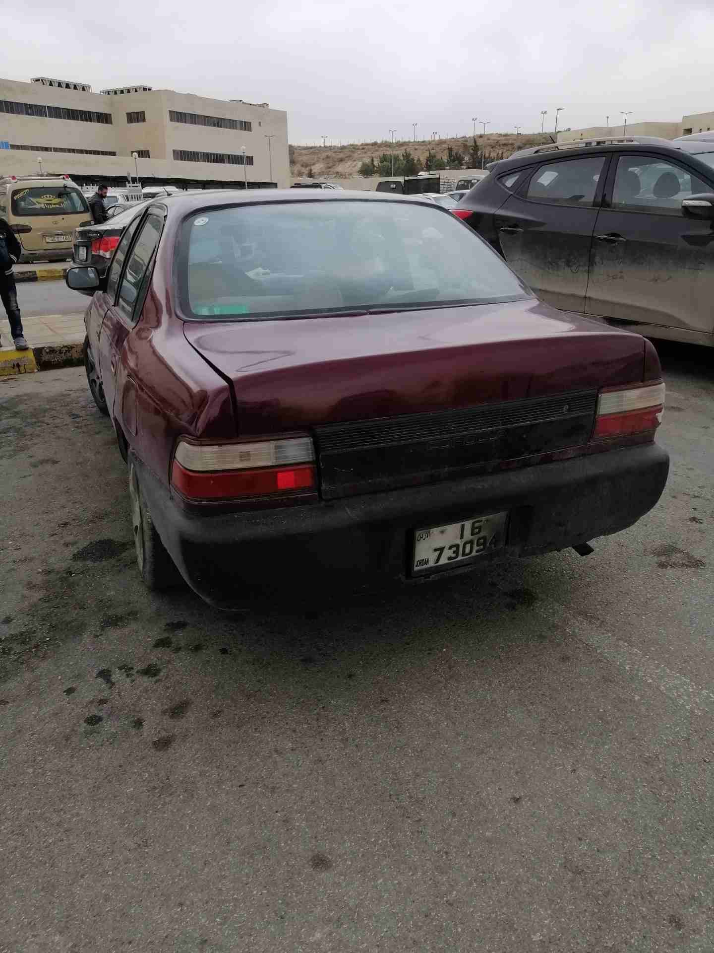 تويوتا كورولا 1994
لا تنسَ أنك شاهدت هذا الإعلان في عنكبوت
فحص واحد جيد
دهان نظيف
ماتور 1500 ان...