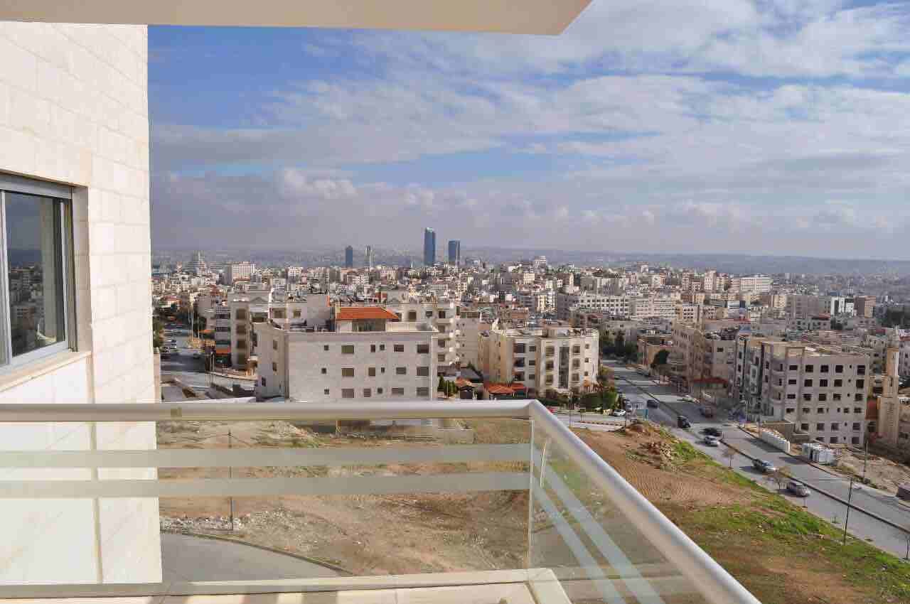 Gorgeous view. Luxury apartment 330 m2 4 master bed rooms dressing room 6 bathrooms made room Laundry room tahboob kitchen Splitunits in each room heating system parking 2 balconies.