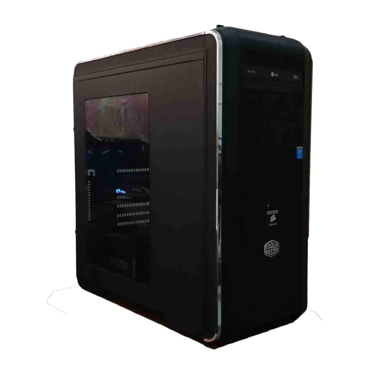 جهاز Desktop للألعاب وللجرافيك بحال الجديد غير مستعمل كثيرا السعر قابل للتفاوض
Case:
CM 690 III
• Full mesh on the front panel and top with large vents on the side panel for superior cooling
&bu...