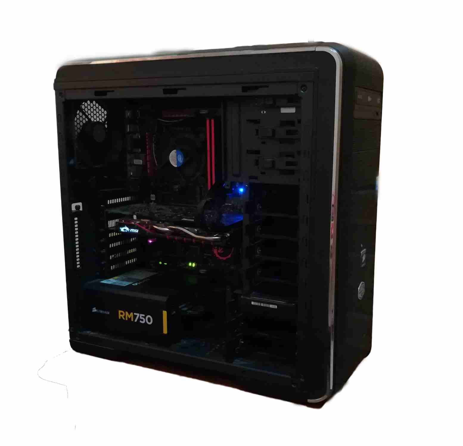 جهاز Desktop للألعاب وللجرافيك بحال الجديد غير مستعمل كثيرا السعر قابل للتفاوض
Case:
CM 690 III
• Full mesh on the front panel and top with large vents on the side panel for superior cooling
&bu...