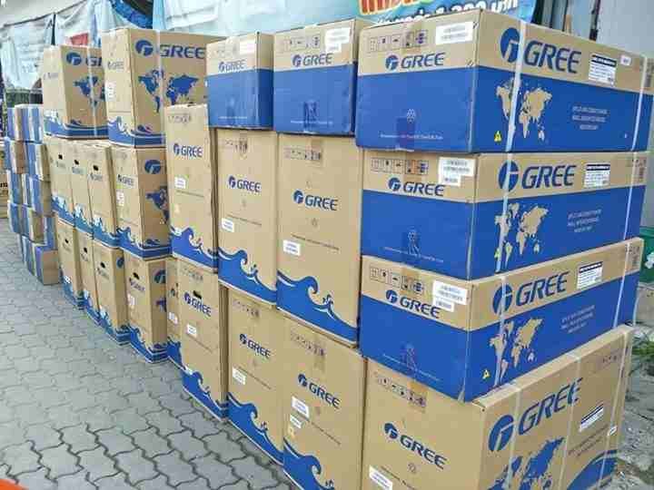 اطلب مكيف #Gree قبل الحر ما يجي
مكيفات #Gree #الأكثر_مبيعا_في_العالم
.. #السعر ااااخر همك
#مكيفات_Gree ما إلها بديل 😍😍😍✔️
الحر رح يكون كثيــر و #أسعارنا أوفر بكثــير👌
الأسعار تشمل التركيب والتو...