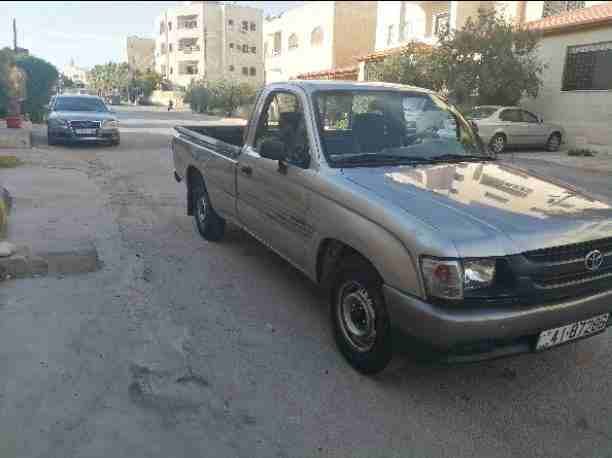 تويوتا هايلكس 2005
فحص مرفق بالصور
ماتور 2800 cc
بور ستيرنج
فيبر خلفي
كوشوك جديد
مسجل سوني
ليست بحاجه ل اي نوع من الصيانه
وبحاله ممتازه جدا