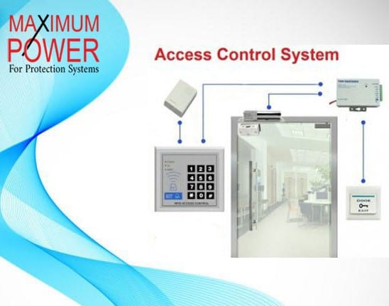 #access_control نظام التحكم بالابواب كرت + رقم سري