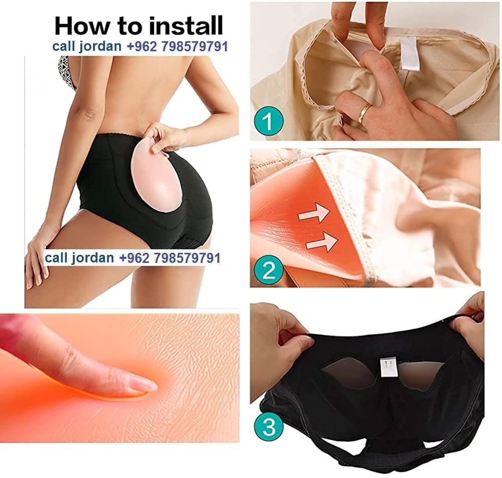 رفع المؤخره مشدات داخلية نسائية silicone buttocks pad سروال السيليكون لتكبير المؤخرة شورت يرفع المؤخره تكبير المؤخرة