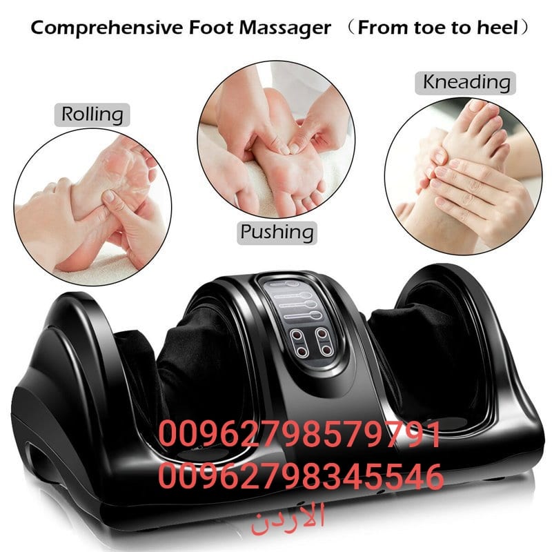 جهاز مساج القدم والساق Leg Massager - جهاز تدليك القدمين الكهربائي تدليك القدم Foot Massager