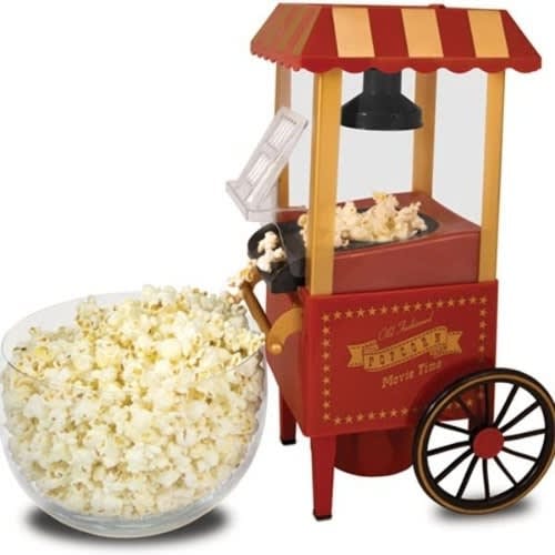 طريقة عمل الفشار بدون زيت للرجيم اعداد بوشار صحي بدون زيت ماكنة صنع واعداد الفشار بوب كورن المنزلي