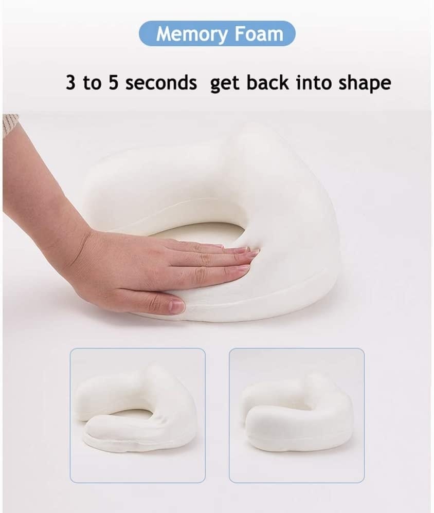 مستلزمات السفر Neck Massager مخدات رقبة للسفر شحن وسادة الرقبة الطبية للنوم والاسترخاء للعضلات