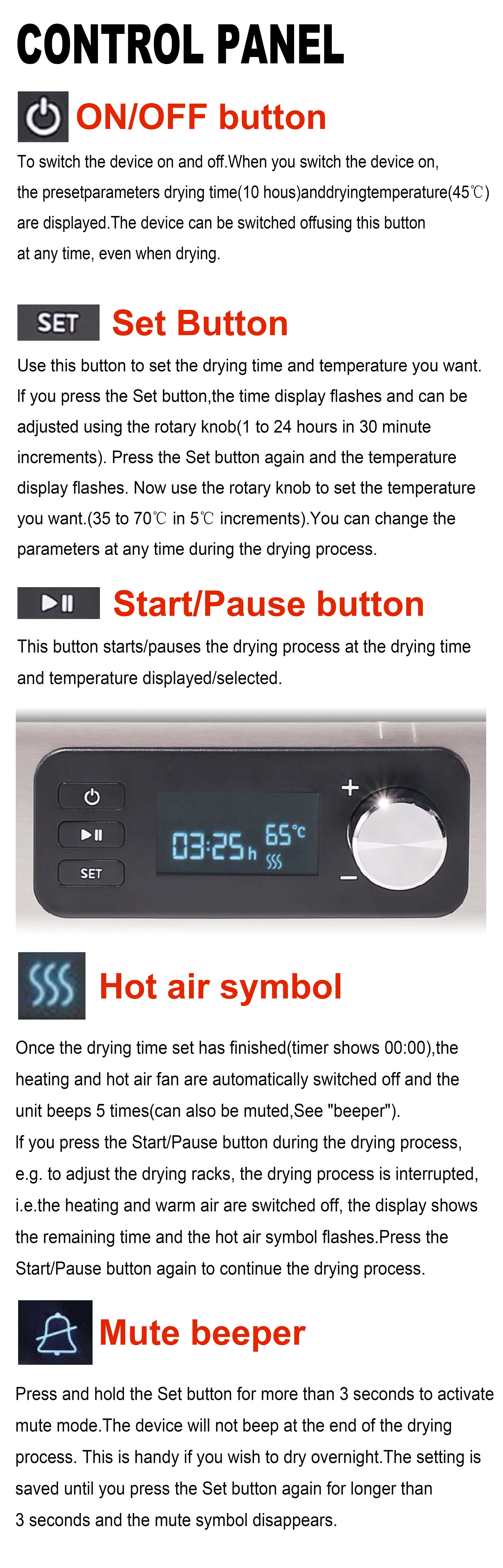 الة تجفيف الطعام 8 طبقات dehydrator تجفف الفواكه جهاز تجفيف الفواكه | اجهزة مطبخ ذكية فواكه مجففه