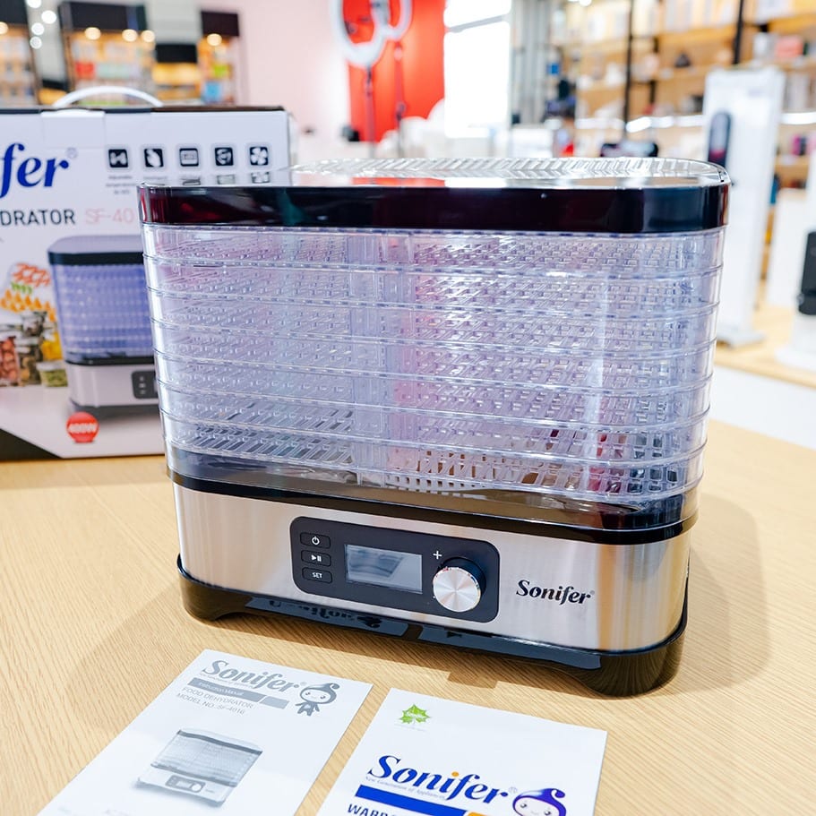 ادوات المطبخ Sonifer food dehydrator احدث طرق تجفيف الفواكه في الاردن مجفف الفواكه والخضراوات آلة تجفيف الفواكه