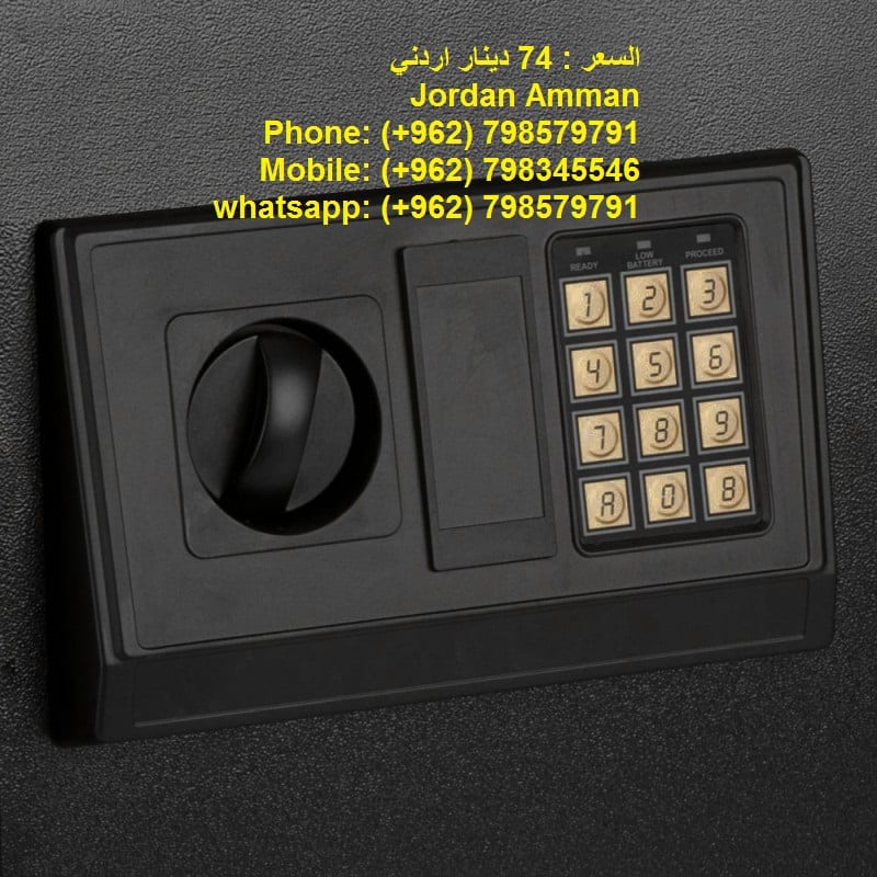 اثاث مكاتب خزنة نقدود حديدية - قاصة يتم تثبيها بالجدار ارتفاع نصف متر خزنة نقدود حديدية - قاصة يتم تثبيها بالجدار ارتفاع نصف متر