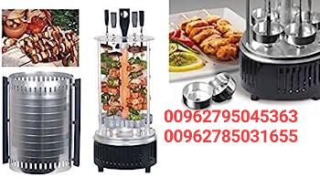 الشوايه الكهربائيه المنزليه 6 اسياخ لشوي اللحوم