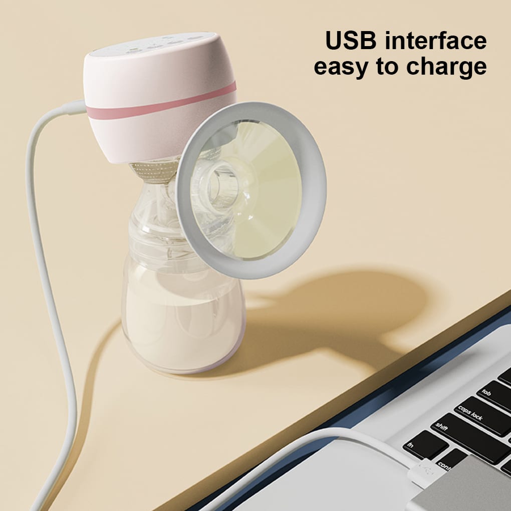 طريقة شفط الحليب بالشفاطة مضخة الثدي اللاسلكية الذكية، شفط الحليب من صدر الام شحن usb