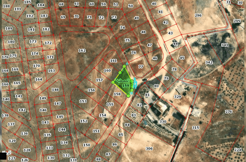 ارض للبيع في المطبة حوض الصهريج من اراضي جرش