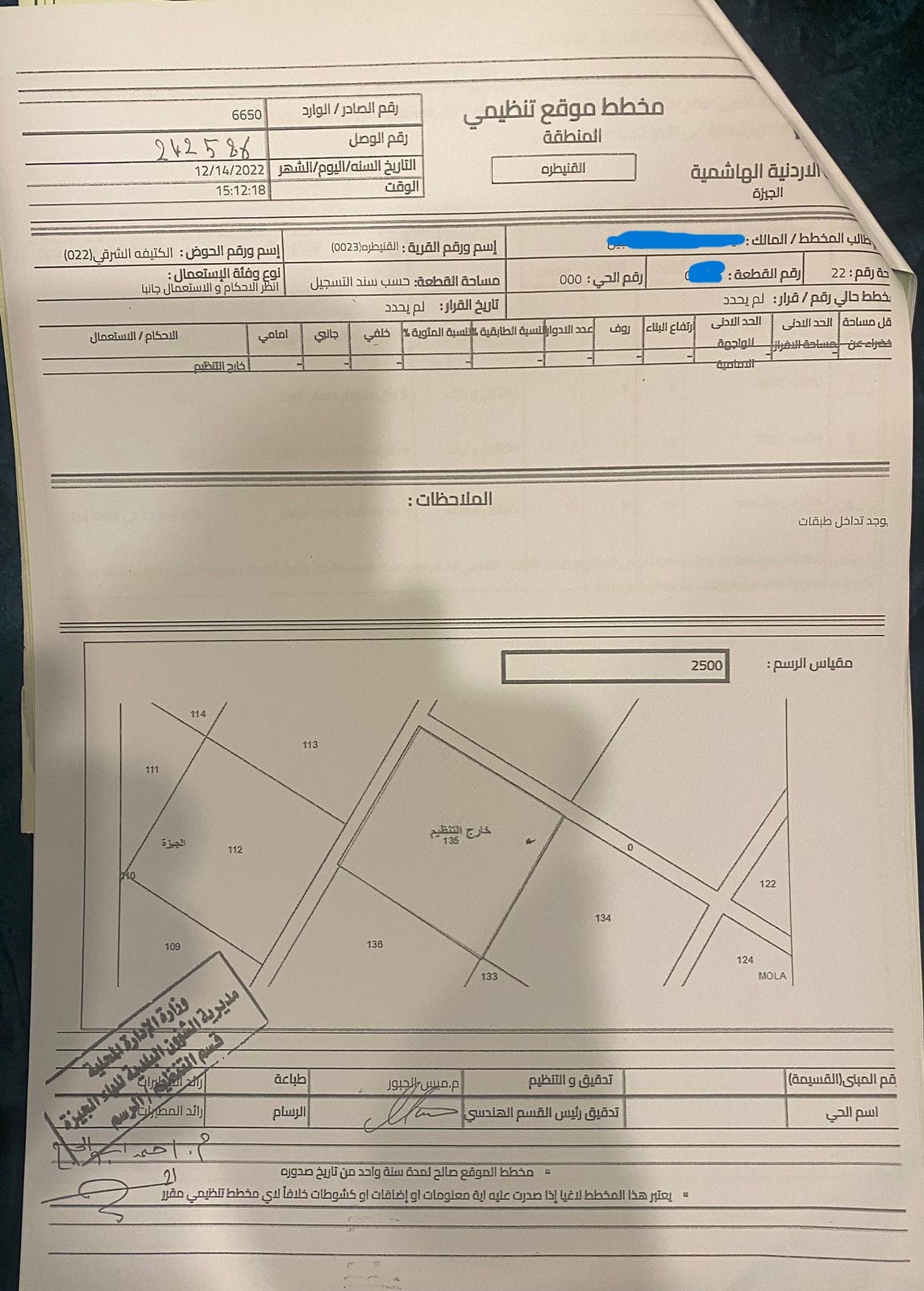 ارض للبيع في القنيطرة حوض الكتيفة الشرقي من اراضي جنوب عمان